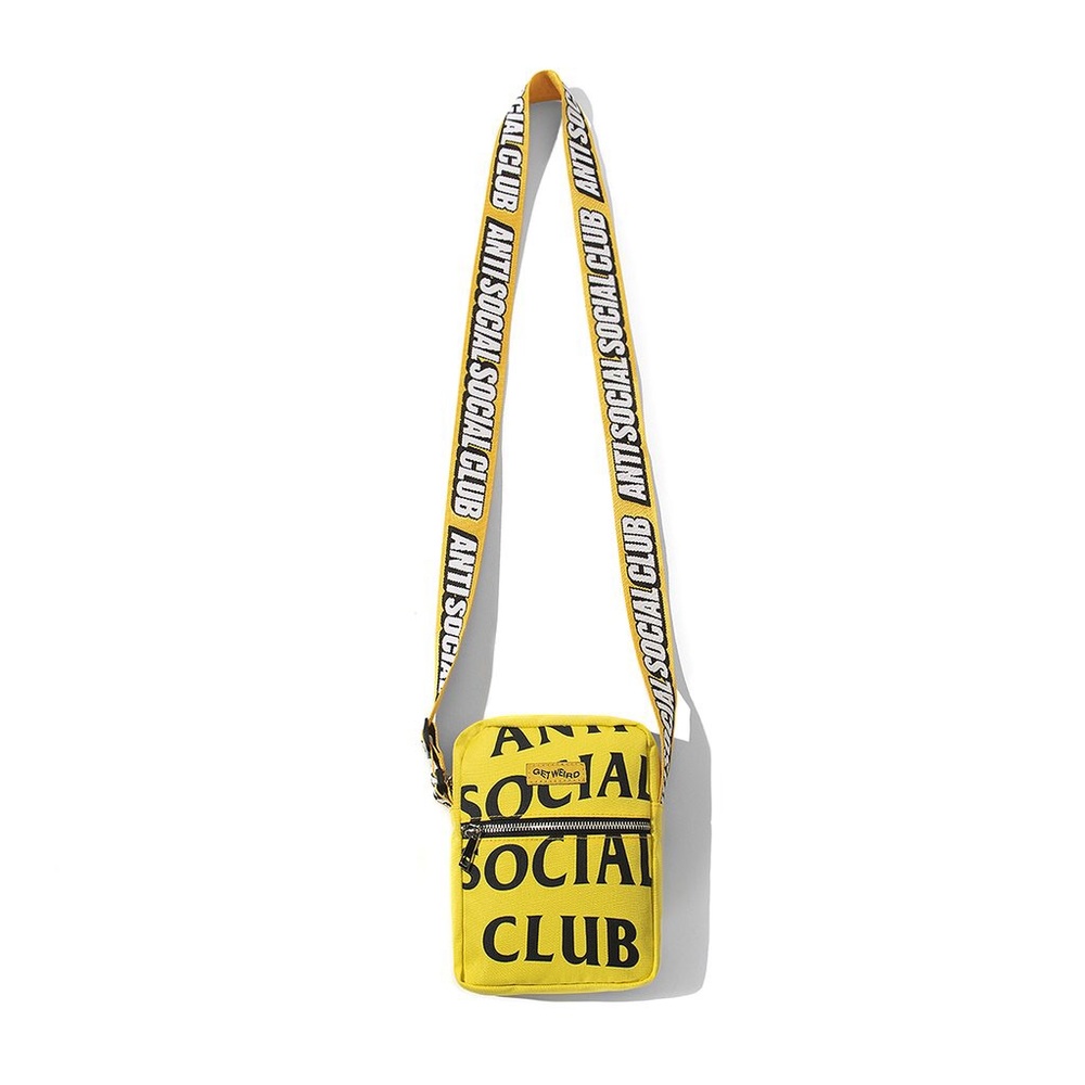 Anti Social Social Club ASSC Remix Yellow Bag